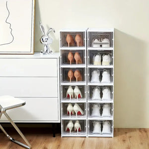 Zapatera Plegable De 6 Niveles Organizador De Almacenamiento